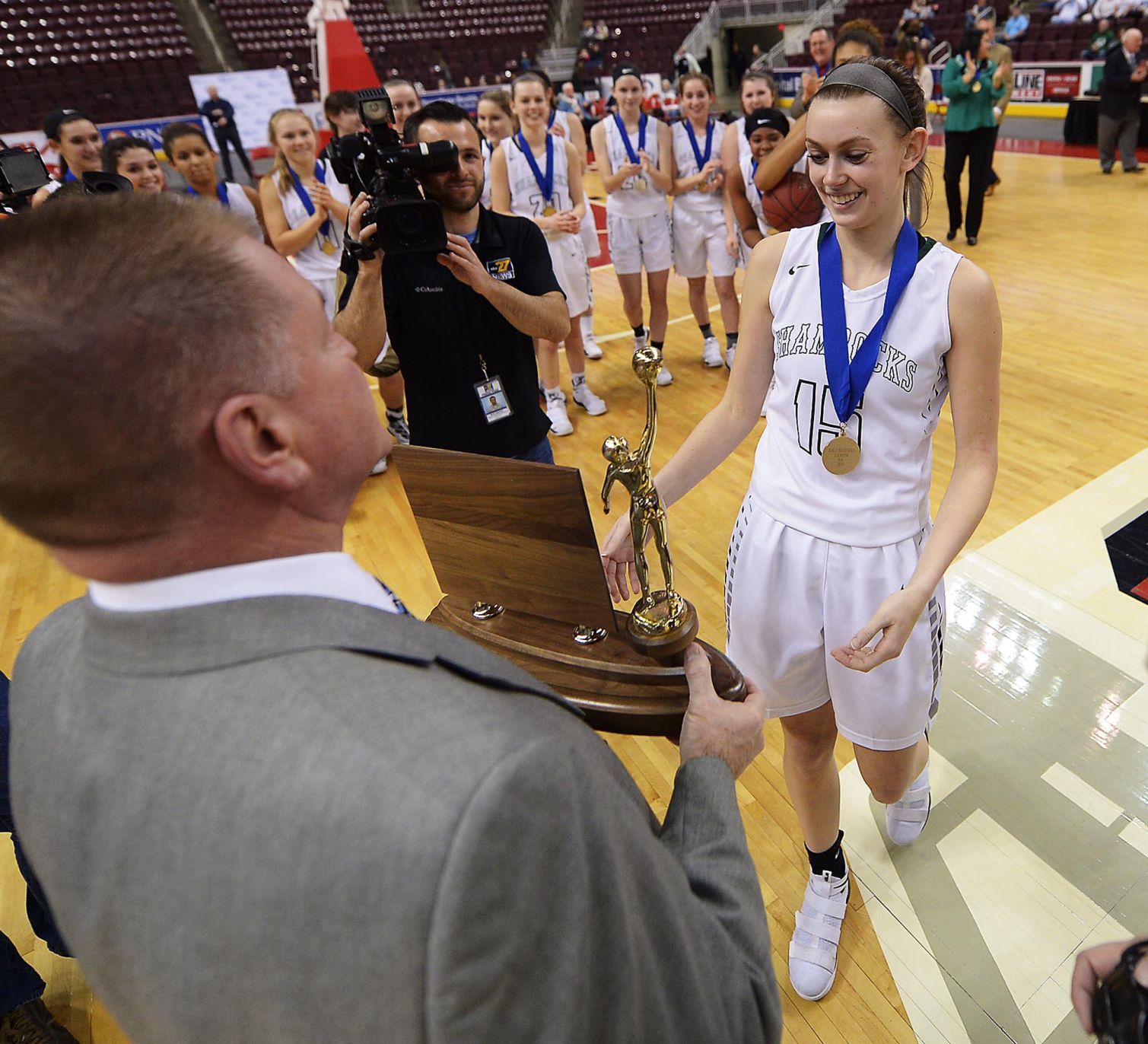 District 3 Girls Basketball: Trinity vs York Catholic